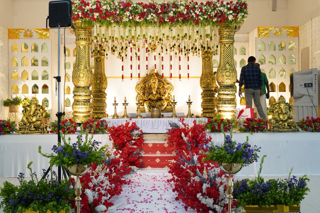 Afsal Caterers live buffet counters
